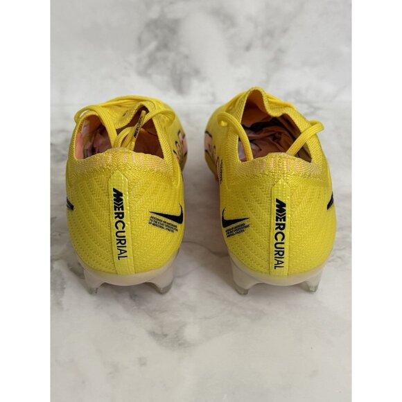 Nike Zoom Vapor 15 Elite FG Soccer Cleats Yellow DJ4978-780 Men’s Sizes main image 5